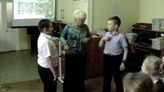 Школа интернат №48 г. Ростов на Дону. Сценка "Два упрямых козлика"