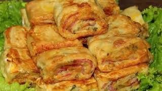 Если и готовить лаваш, то только так! Вкуснейшие рулетики на скорую руку!