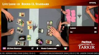 Pro Tour Dragons of Tarkir Round 13 (Standard): Rick Lee vs. Joel Larsson