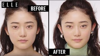 奥二重に似合う！春夏トレンドカラーを生かしたキュートなラインメイク | ELLE Japan