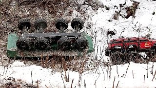BTR-80 8x8, Summit 6x6 Snowy ravine (Снежный овраг)