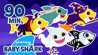BEST Halloween Baby Shark Series | +Compilation | Halloween Episodes 