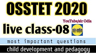 osstet 2020 classes live class-08 on osstet