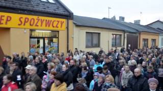 Droga Krzyżowa ulicami Skaryszewa 11 IV 2014r