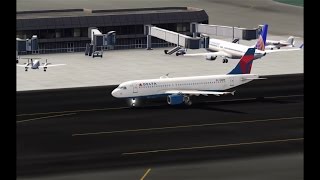 Aerofly FS 2 (App): Landing, Taxiing and Parking at KSFO (First Time Playing)