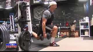 Steve Weatherford Off-Season Work Out