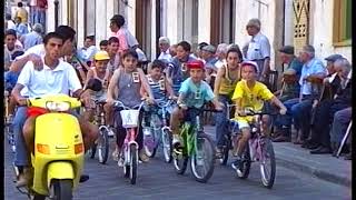 MISTRETTA - RADUNO BIMBI IN BICI pro festa  - 1994