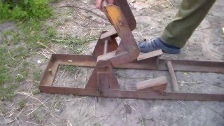 Обзор опрокидывателей для авто ваз,москвич.Ставим авто набок.