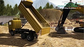 Construction Machines Simulator 2016 | Burying Pipes...