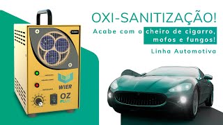 Acabe com o cheiro de cigarro, mofos e fungos - Oxi-sanitização!