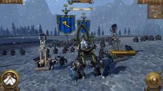 Total War Warhammer - Кампания за Гномов #26 Гномы против Хаоса - Битва при Барак Варре