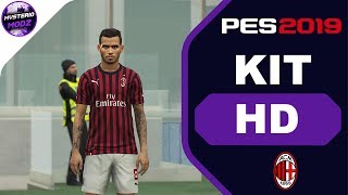 AC MILAN 2020 KIT | PES 2019 PS4 || MYSTERIO MODZ