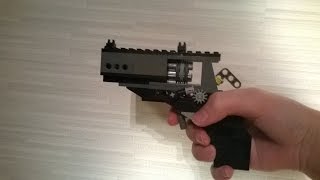 How To Build Very Simple Lego Revolver (WORKING)