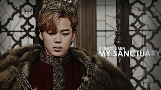 prince jimin | my sanctuary (AU)