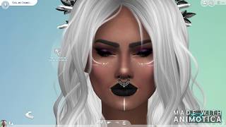 The Sims 4 | CAS - Black Magic Witch | Genevieve Moonlight