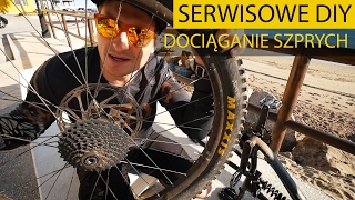 Dociąganie szprych rowrowych - Serwisowe DIY