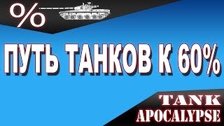Путь танков к 60%