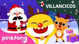 Tiburón Bebé de Nariz Roja | Villancicos | Canciones de Navidad | Pinkfong @Baby Shark en Español