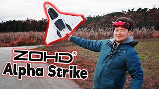Жарим 200км/ч на РУ самолёте. Космический шатл в мини-формате. [ZOHD Alpha Strike]