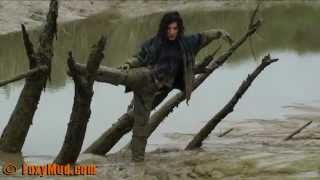 girl in mud