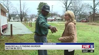 Man who found a woman dead behind a Greensboro church recalls the shocking discovery