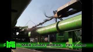 Break Test - Max Load  731 Tons