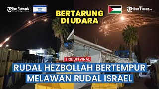 Pasukan Hizbullah Ciptakan Hujan Rudal di Posisi Musuh, VIRAL!!