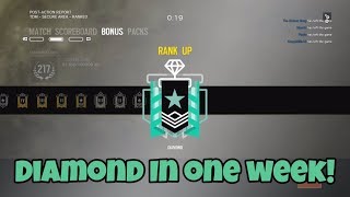 Road to Diamond: Xbox Diamond - Ranked Highlights - White Noise - Rainbow Six Siege Gameplay