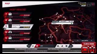 Need for Speed Most Wanted : All Car Locations Part 1