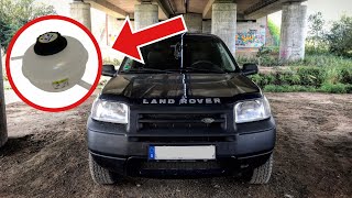 ? KÜHLMITTEL AUSGLEICHSBEHÄLTER  TAUSCHEN  - LAND ROVER FREELANDER 1 Typ LN