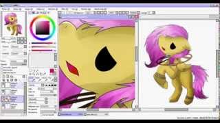 [Speedpaint[Creepypasta]]- MLP: Amnesia Fluttershy