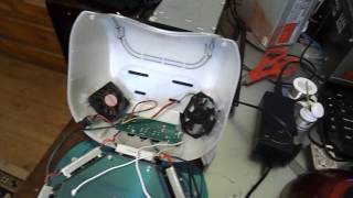 Доработка CCFL+LED Professional nail 48w   воздушное олаждение