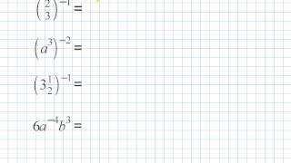 Negatieve exponenten