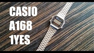 Casio A168 1YES Uhr Review Deutsch