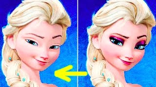 ПРИНЦЕССЫ Диснея БЕЗ МАКИЯЖА! Какие Они?
