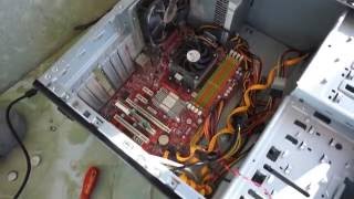 MSI K9N Neo V3. Пост код d5. Контакты оперативки.