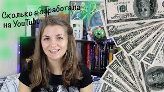 СКОЛЬКО Я ЗАРАБОТАЛА НА YOUTUBE!? Откровенно о буктьюбе