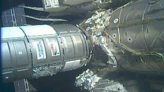 NG-14 S.S. Kalpana Chawla Cygnus berthing