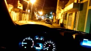 Lampadas Led nos milhas Nova Ranger. Noite