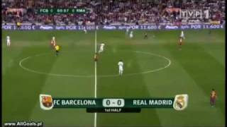 FC Barcelona Vs. REAL MADRYT 0-1 Finał Pucharu Króla [20.04.2011] Skrót TVP1