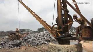 インドの石炭採掘 Coal extraction in India