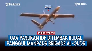 Gunakan MANPADS Pola 9K32M Strela-2M, Pejuang Palestina Tembak UAV Israel di Jalur Gaza