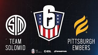 TSM vs. Pittsburgh Embers | Rainbow Six: US Nationals - 2019 | Stage 2 | Week 2 | Western C
