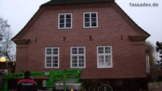 Reinigung, Spezialreinigung, Fassadenreinigung - Firma Fassadex Kiel, Hamburg, bundesweit