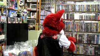 Rebel visits anime store
