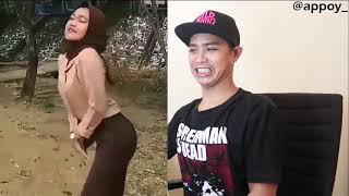 REACTION TIK TOK CEWEK SMA YG INI BIKIN LUPA JALAN PULANG#CHALLENGE
