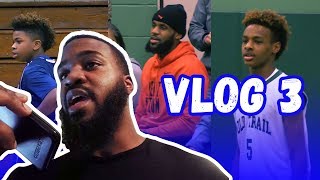 D-Rich Vlog #3 "LeBron Jr. Middle School Game"