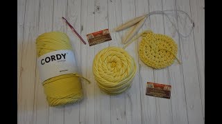 NEW! Модный хлопковый шнур для вязания #CORDY (КОРДИ) - подробный обзор! | "Мир вышивки"