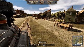 Railway Empire - Shay Class C 0-12-0 (1878) - Test Ride Gameplay (PC HD) [1080p60FPS]