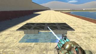 Простейшая подвеска в garry's mod.